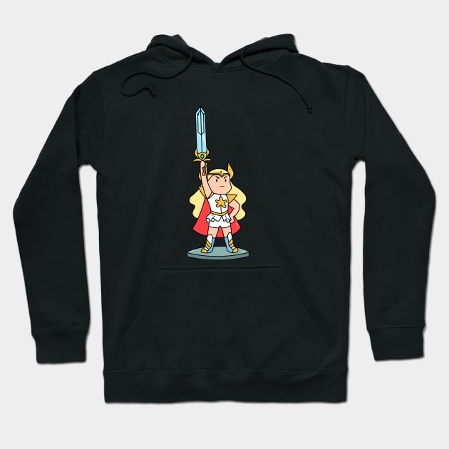 Mini she-ra Adora Hoodie by moonfist